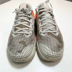 Nike Men's Metcon Gray and Orange Athletic Shoes